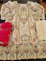 Pakistani Stitched Embroidery Party Wear Dresses Ready To Ship