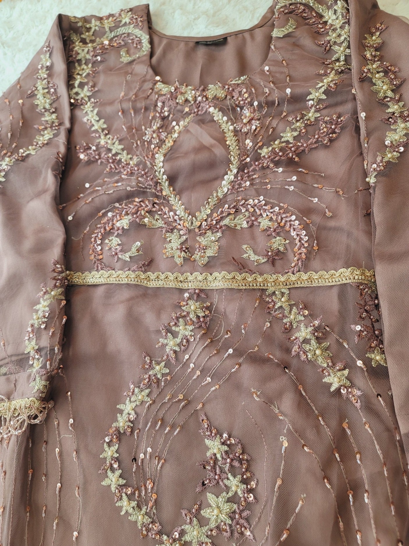 Pakistani Stiched Designer Party Wear -100% Original Guaranteed