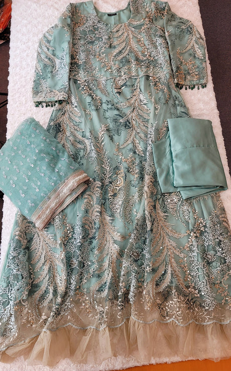 Pakistani Stiched Designer Party Wear -100% Original Guaranteed