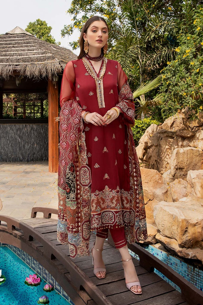 Charizma Diamond Dust Luxury Chiffon Embroidered 100% Original Guaranteed