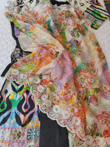 Pakistani Stitched lawn Embroidered Salwar kameez ready to ship