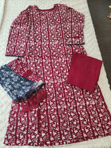 Bangladeshi batik salwer kamiz