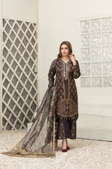 Giselle Printed And Embroidered Lawn Collection By Tawakkal 100% Original