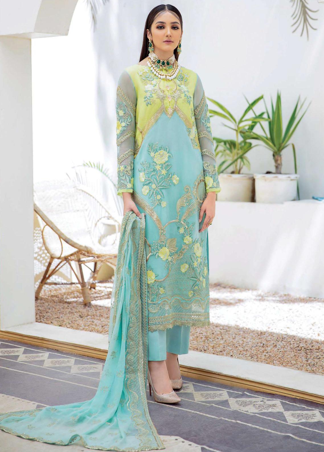 Imrozia - La Roza Premium Luxury Chiffon Collection 2021 -100% Original Guaranteed