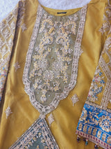 Pakistani Stitched Embroidery Party Wear Dresses Ready To Ship