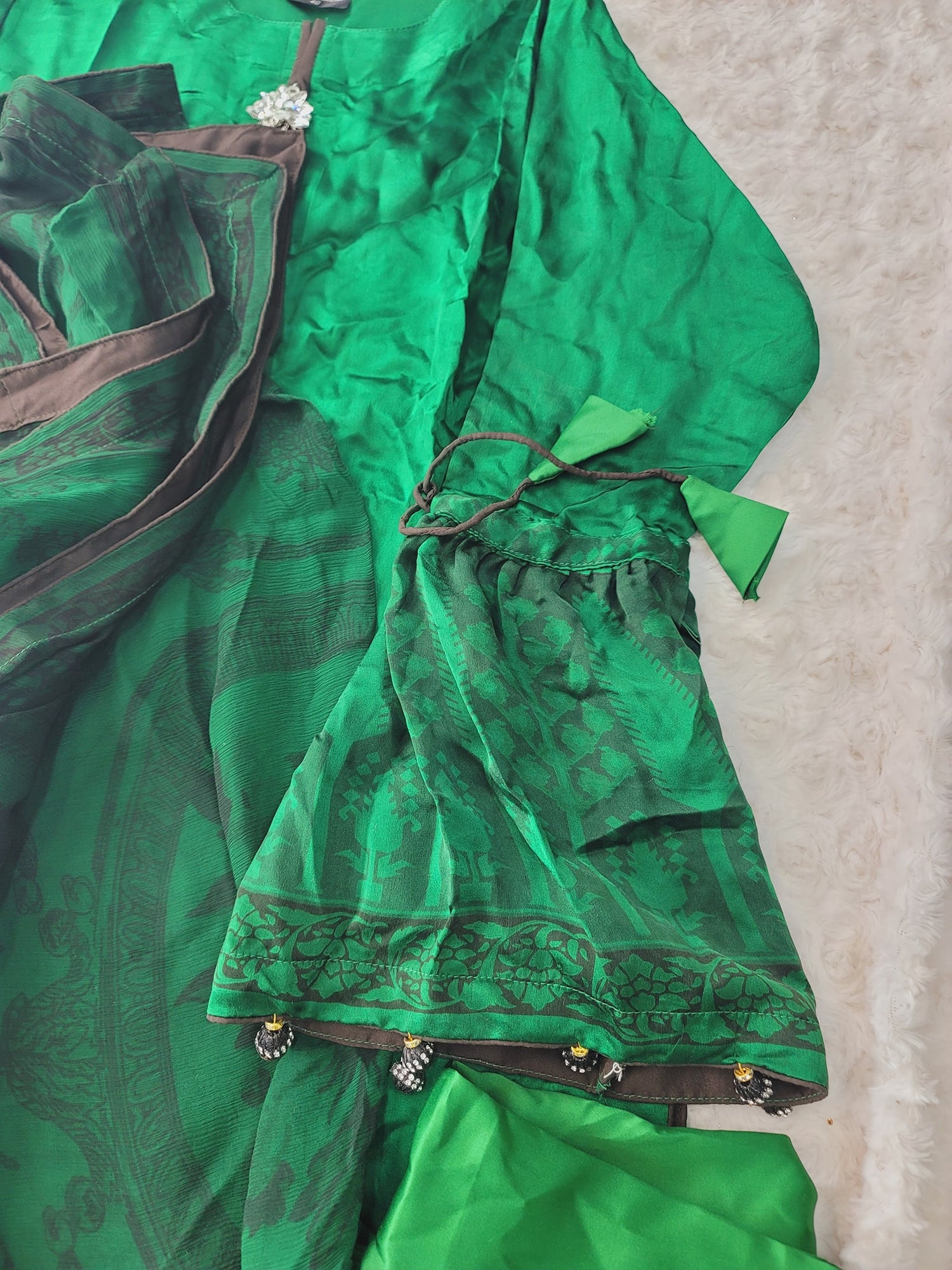 Pakistani Raw Silk Kamiz With Pure Chiffon Duppata Collection 2021 -100% Original Guaranteed