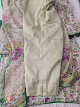 Pakistani Raw Silk Kamiz With Pure Chiffon Duppata Collection 2021 -100% Original Guaranteed