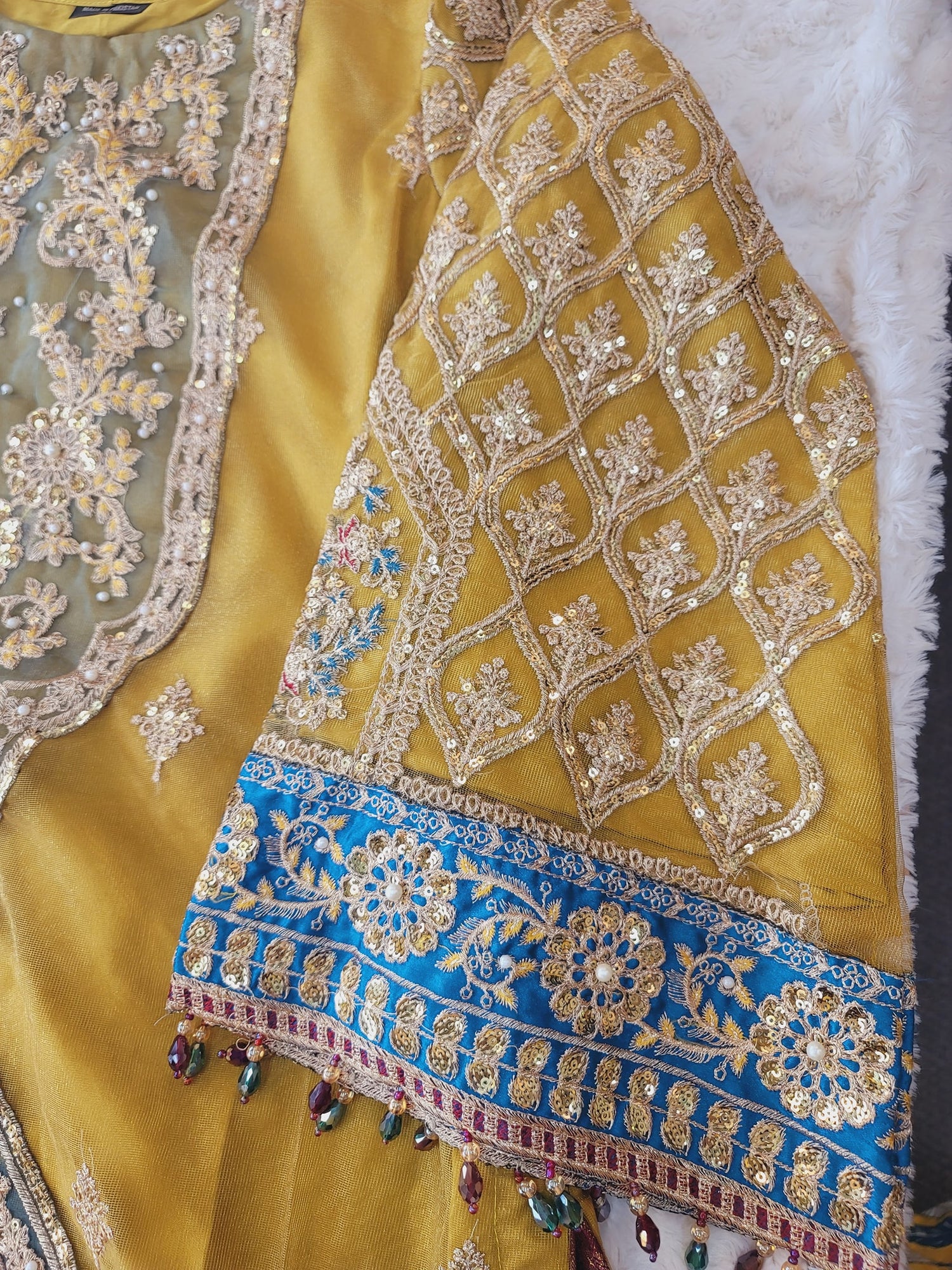 Pakistani Stitched Embroidery Party Wear Dresses Ready To Ship