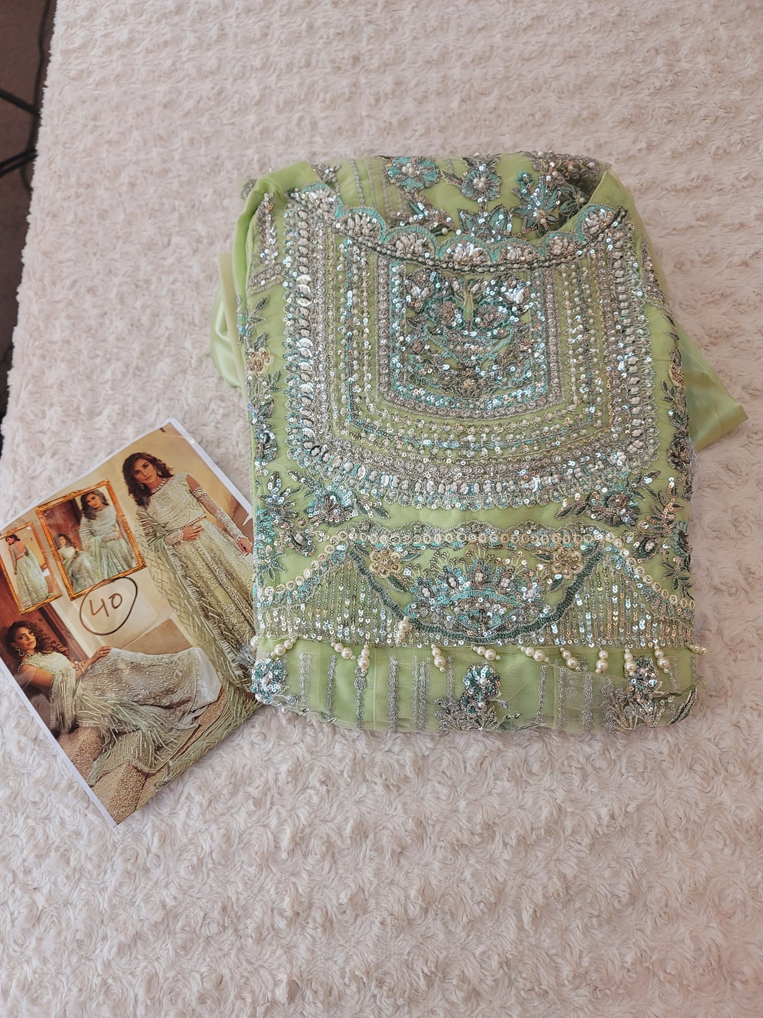 Pakistani Stitched Embroidery Party Wear Dresses Ready To Ship