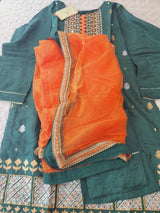 Pakistani Benchmark Raw Silk Kurti -100% Original Guaranteed