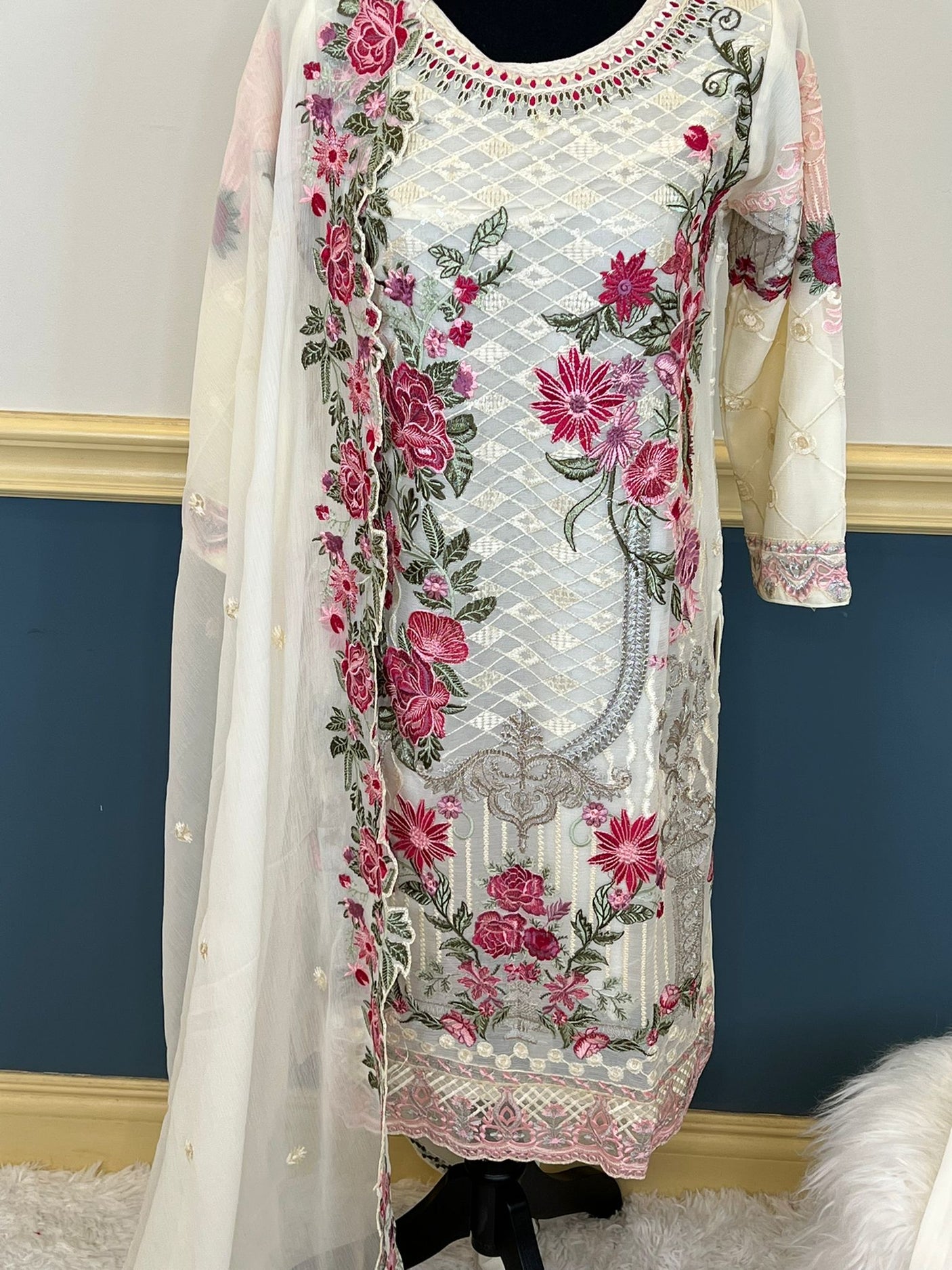 Pakistani Embroidered Party wear  Ready To Ship
