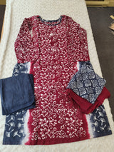 Bangladeshi batik salwer kamiz