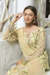 La'Fleur By Maryam's Chiffon Embroidered Collection