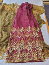 Pakistani Stitched Embroidery Party Wear Dresses Ready To Ship