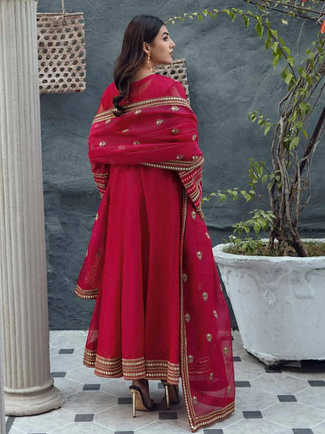 Aarzo by Charizma Premium Embroidered Luxury Chiffon Collection 100% Original