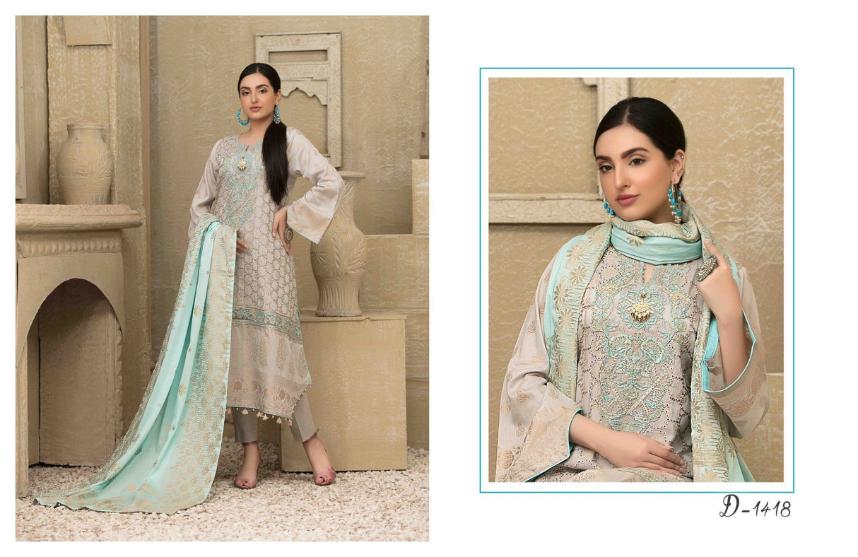 Meherma By Tawakkal Embroidered Lawn Collection 2021 -100% Original Guaranteed