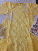 Pakistani Stitched Embroidery Lawn Suit Ready To Ship