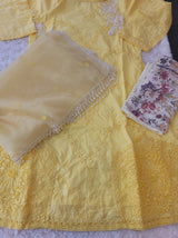 Pakistani Stitched Embroidery Lawn Suit Ready To Ship