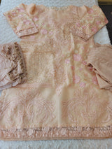 Pakistani Stitched Embroidery Party Wear Dresses Ready To Ship