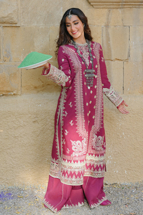 Qalamkar Kashaf Luxury Embroidered Shawl Collection 2022 - 100% Original