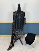 Pakistani Embroidered Party wear  Ready To Ship