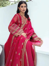 Aarzo by Charizma Premium Embroidered Luxury Chiffon Collection 100% Original