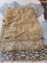 Pakistani Stitched Embroidery Party Wear Dresses Ready To Ship