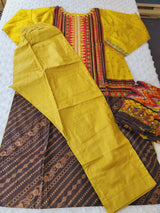 Pakistani Stitched lawn Embroidered Salwar kameez ready to ship