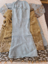 Pakistani Stitched Embroidery Party Wear Dresses Ready To Ship