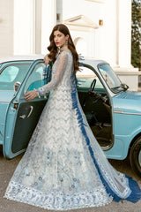 La Fuchsia By Afrozeh Embroidered Chiffon Suits