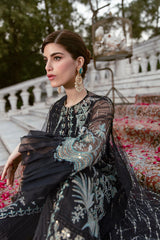 La Fuchsia By Afrozeh Embroidered Chiffon Suits