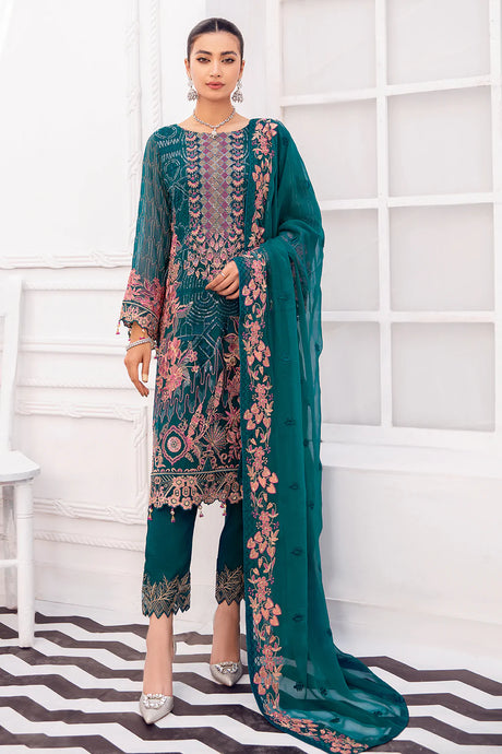 Rangoon By Ramsha Luxury Chiffon Embroidered Collection
