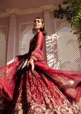 Afrozeh Luxury Chiffon Embroidered 2021 -100% Original Guaranteed