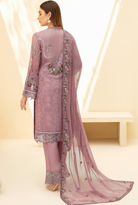 Rangoon By Ramsha Luxury Chiffon Embroidered Collection 2021 -100% Original Guaranteed