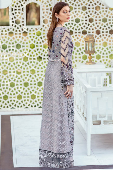 MINHAL By Ramsha Luxury Chiffon Embroidered Collection -100% Original Guaranteed