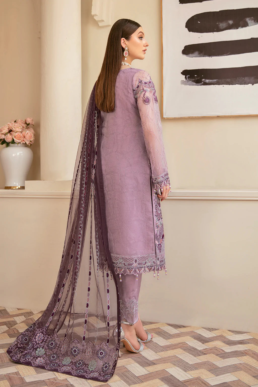 Minhal Embroidered Collection100% Original