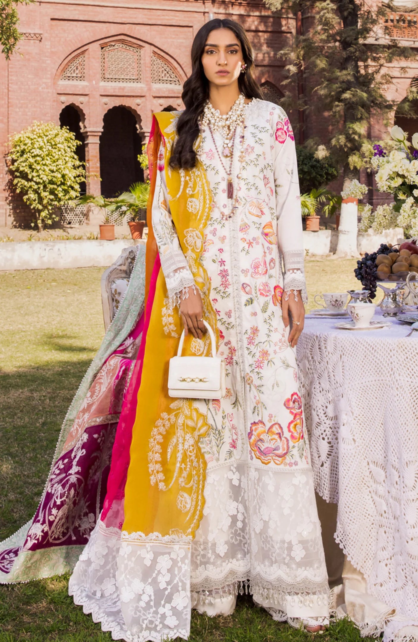 Rang Manch By Maryum & Maria Lawn Collection 100% Original