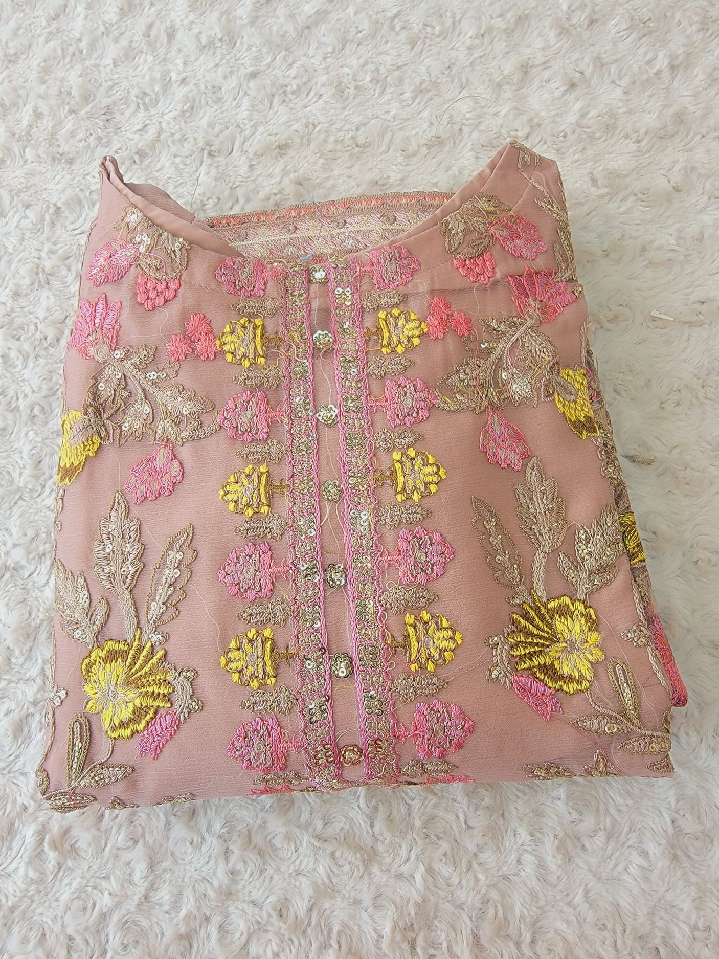 Pakistani Stitched Embroidery Party Wear Dresses Ready To Ship