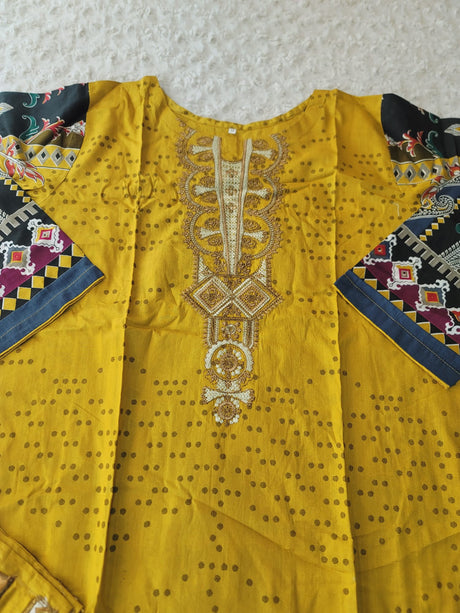 Pakistani Stitched lawn Embroidered Salwar kameez ready to ship