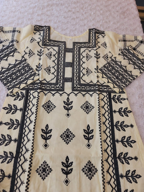 Pakistani Stitched lawn Embroidered Salwar kameez ready to ship