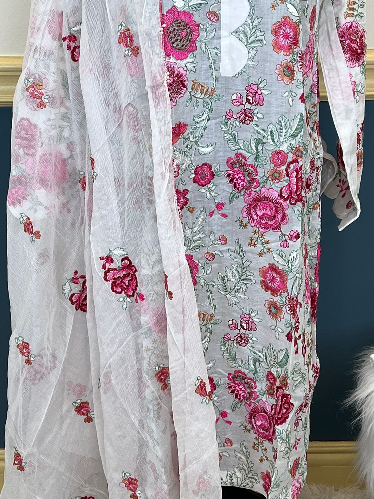 Luxury Embroidered lawn Ready To Ship