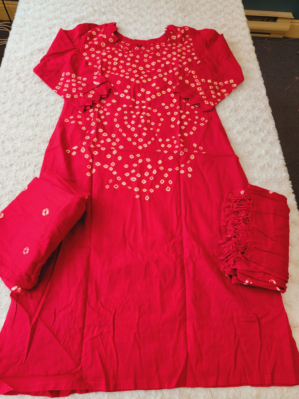 Bangladeshi Batik Salwer Kamiz-100% Cotton