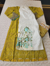 Pakistani Stitched Embroidery Lawn Suit Ready To Ship