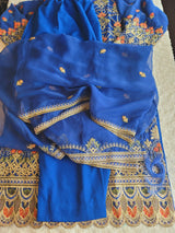 Pakistani Stitched Embroidery Party Wear Dresses Ready To Ship