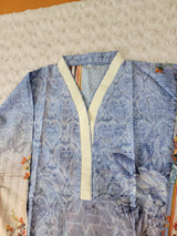 Luxury lawn with pure chiffon dupatta- Ready To Ship