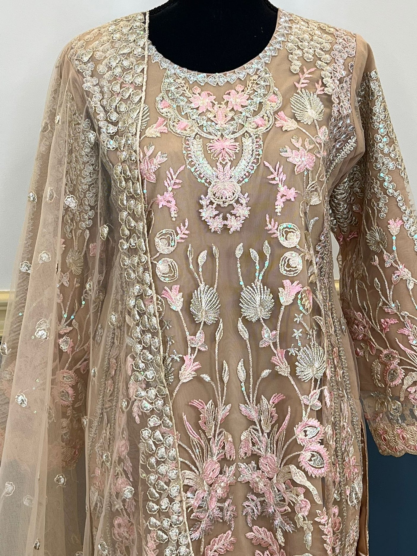 Pakistani Embroidered Party wear  Ready To Ship