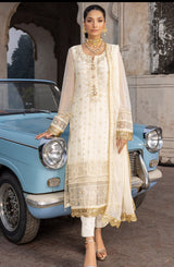 Merakish Chiffion By Shahzeb Textile Luxury Embroidered Collection 100% Original