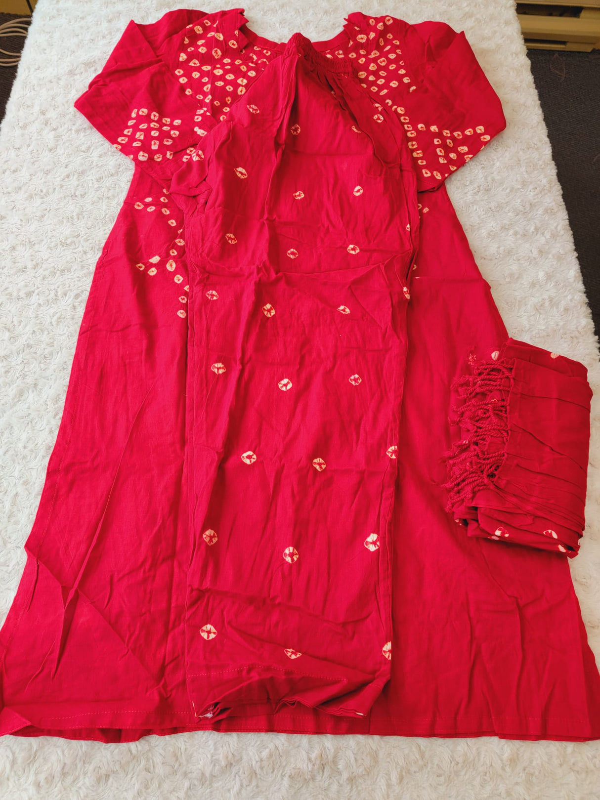 Bangladeshi Batik Salwer Kamiz-100% Cotton