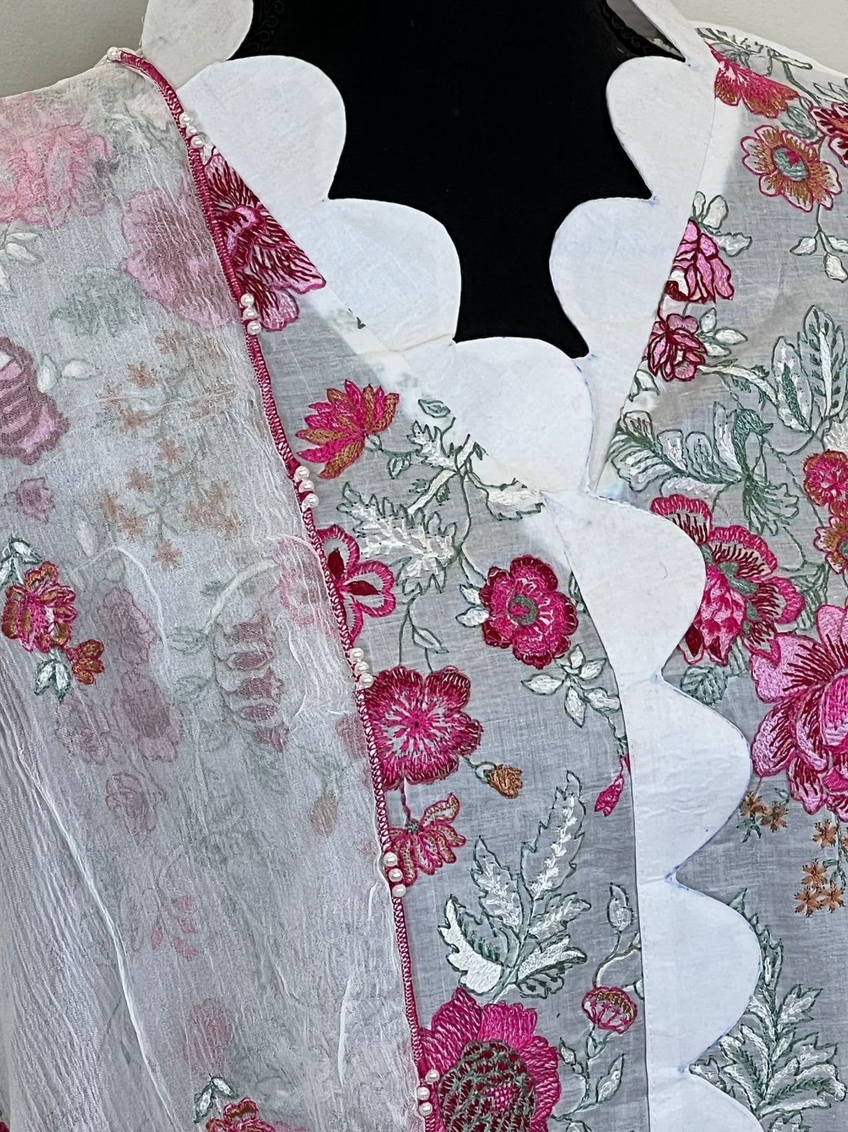 Luxury Embroidered lawn Ready To Ship