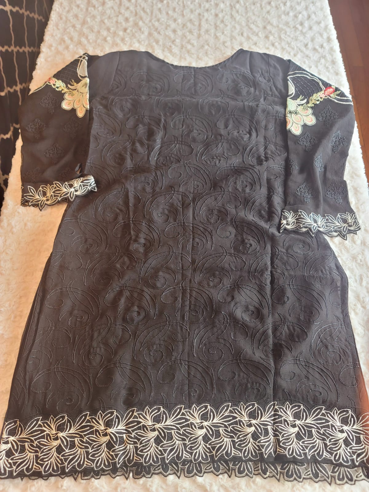 Pakistani Stitched Embroidery Party Wear Dresses Ready To Ship